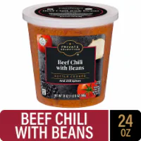 Private Selection Beef Chili With Beans Kettle Cooked