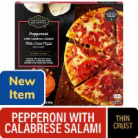 Private Selection® Stone Fired Thin Crust Pepperoni with Calabrese Salami Frozen Pizza