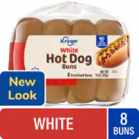 Kroger® White Hot Dog Buns